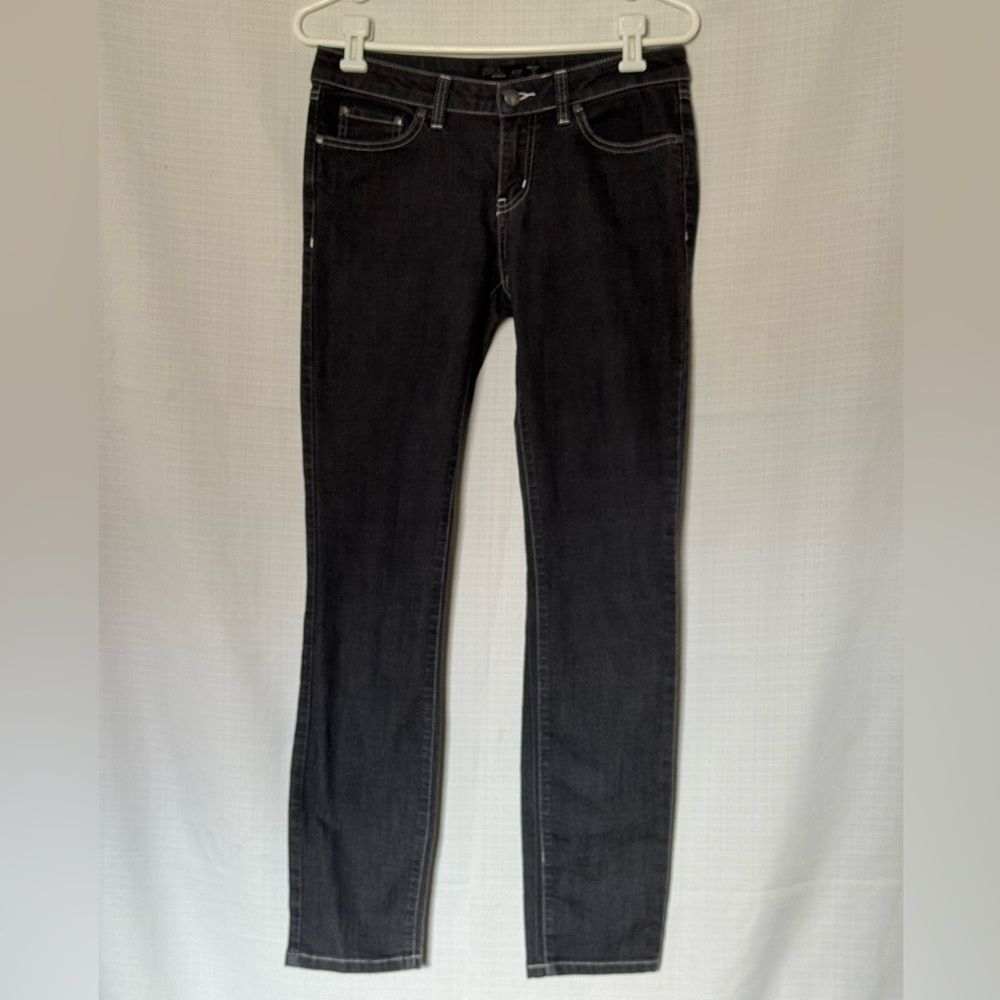 Prana Dark Gray Skinny Jeans Slim Fit 27 4